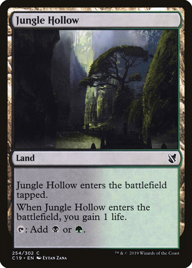 Jungle Hollow [Commander 2019] | Cracking-Singles