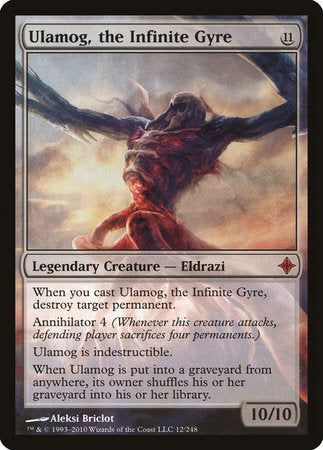 Ulamog, the Infinite Gyre [Rise of the Eldrazi] | Cracking-Singles