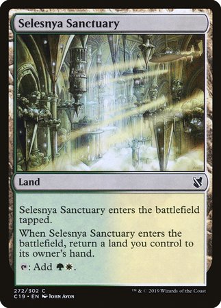 Selesnya Sanctuary [Commander 2019] | Cracking-Singles