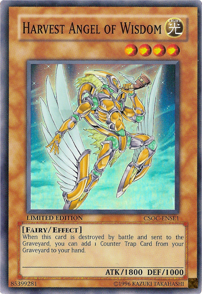 Harvest Angel of Wisdom [CSOC-ENSE1] Super Rare | Cracking-Singles