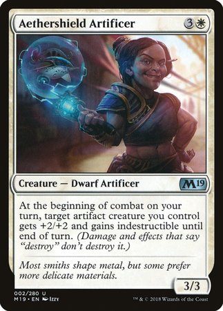 Aethershield Artificer [Core Set 2019] | Cracking-Singles