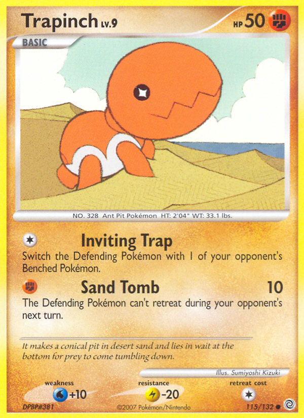 Trapinch (115/132) [Diamond & Pearl: Secret Wonders] | Cracking-Singles