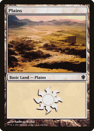 Plains (340) [Commander 2013] | Cracking-Singles