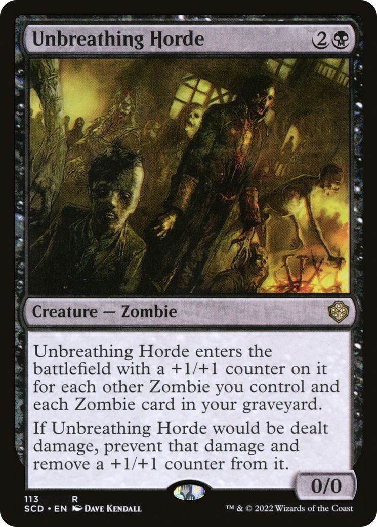 Unbreathing Horde [Starter Commander Decks] | Cracking-Singles