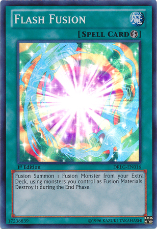 Flash Fusion [DRLG-EN016] Super Rare | Cracking-Singles