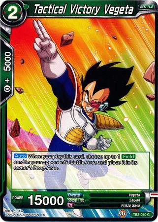 Tactical Victory Vegeta [TB3-040] | Cracking-Singles