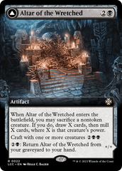 Altar of the Wretched // Wretched Bonemass (Extended Art) [The Lost Caverns of Ixalan Commander] | Cracking-Singles