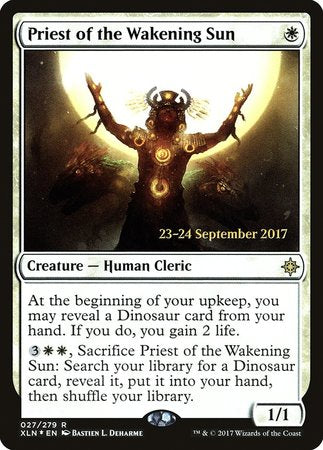 Priest of the Wakening Sun [Ixalan Promos] | Cracking-Singles