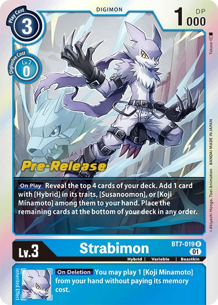 Strabimon [BT7-019] [Next Adventure Pre-Release Cards] | Cracking-Singles