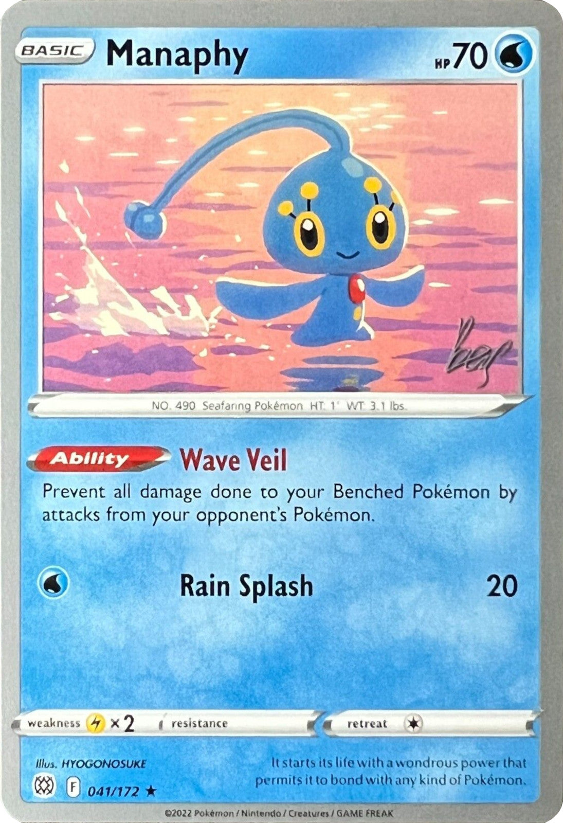 Manaphy (041/172) (Cheryl Again - Sebastian Lashmet) [World Championships 2022] | Cracking-Singles