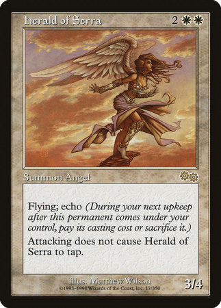 Herald of Serra [Urza's Saga] | Cracking-Singles