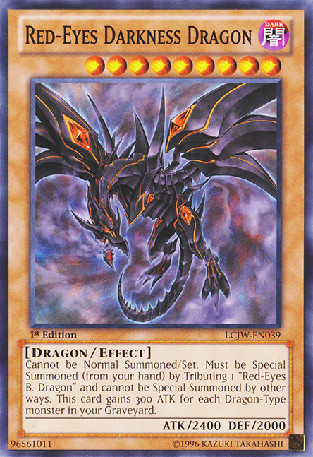 Red-Eyes Darkness Dragon [LCJW-EN039] Common | Cracking-Singles