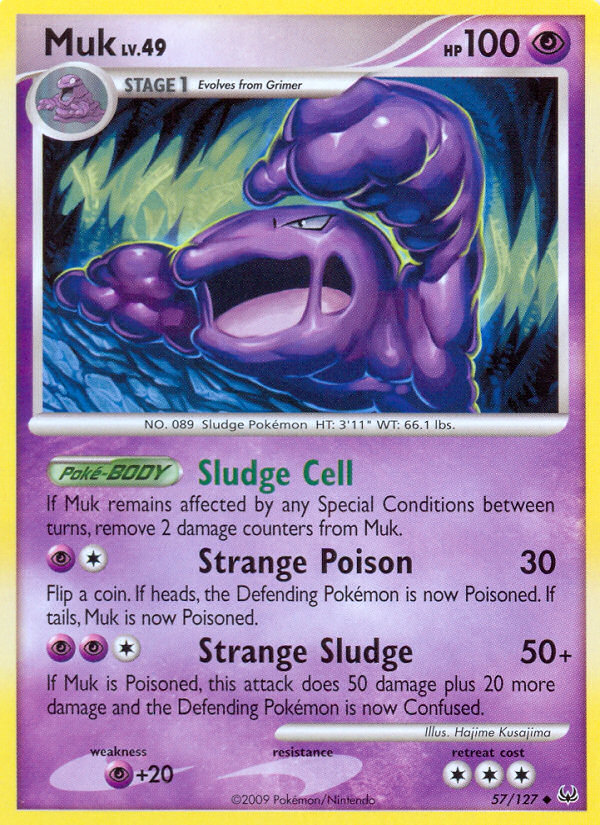 Muk (57/127) [Platinum: Base Set] | Cracking-Singles