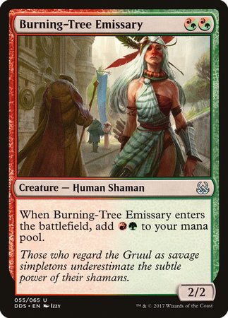 Burning-Tree Emissary [Duel Decks: Mind vs. Might] | Cracking-Singles