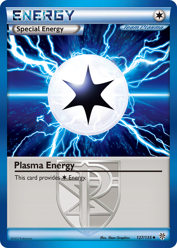 Plasma Energy (127/135) [Black & White: Plasma Storm] | Cracking-Singles