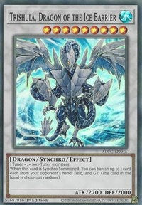 Trishula, Dragon of the Ice Barrier [SDFC-EN045] Super Rare | Cracking-Singles