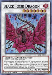 Black Rose Dragon (Blue) [LDS2-EN110] Ultra Rare | Cracking-Singles