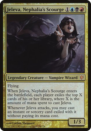 Jeleva, Nephalia's Scourge (Commander 2013) [Commander 2013 Oversized] | Cracking-Singles