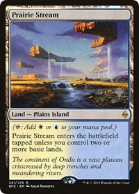 Prairie Stream [Battle for Zendikar Promos] | Cracking-Singles