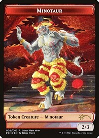 Minotaur Token (2021 Lunar New Years Promo) [Unique and Miscellaneous Promos] | Cracking-Singles