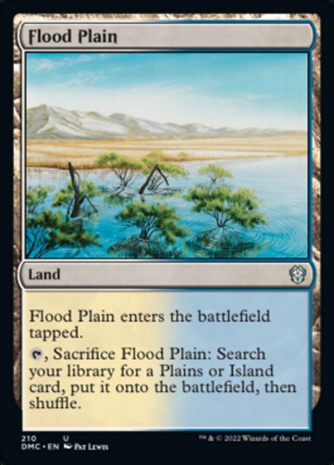 Flood Plain [Dominaria United Commander] | Cracking-Singles