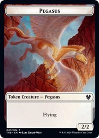 Pegasus // Wall Double-sided Token (Challenger 2021) [Unique and Miscellaneous Promos] | Cracking-Singles