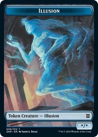 Illusion // Pegasus Double-sided Token (Challenger 2021) [Unique and Miscellaneous Promos] | Cracking-Singles