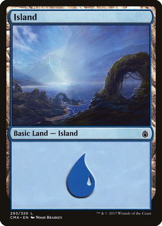 Island (293) [Commander Anthology] | Cracking-Singles