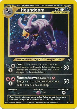 Houndoom (4/75) [Neo Discovery Unlimited] | Cracking-Singles