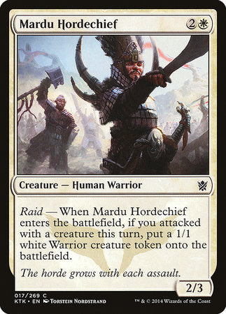 Mardu Hordechief [Khans of Tarkir] | Cracking-Singles