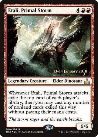 Etali, Primal Storm [Rivals of Ixalan Promos] | Cracking-Singles