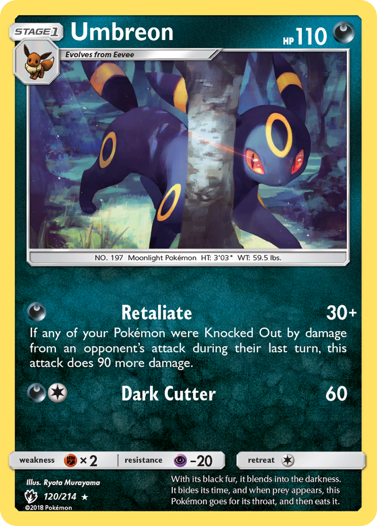 Umbreon (120/214) [Sun & Moon: Lost Thunder] | Cracking-Singles