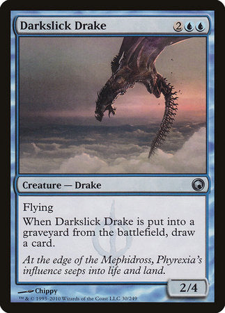 Darkslick Drake [Scars of Mirrodin] | Cracking-Singles