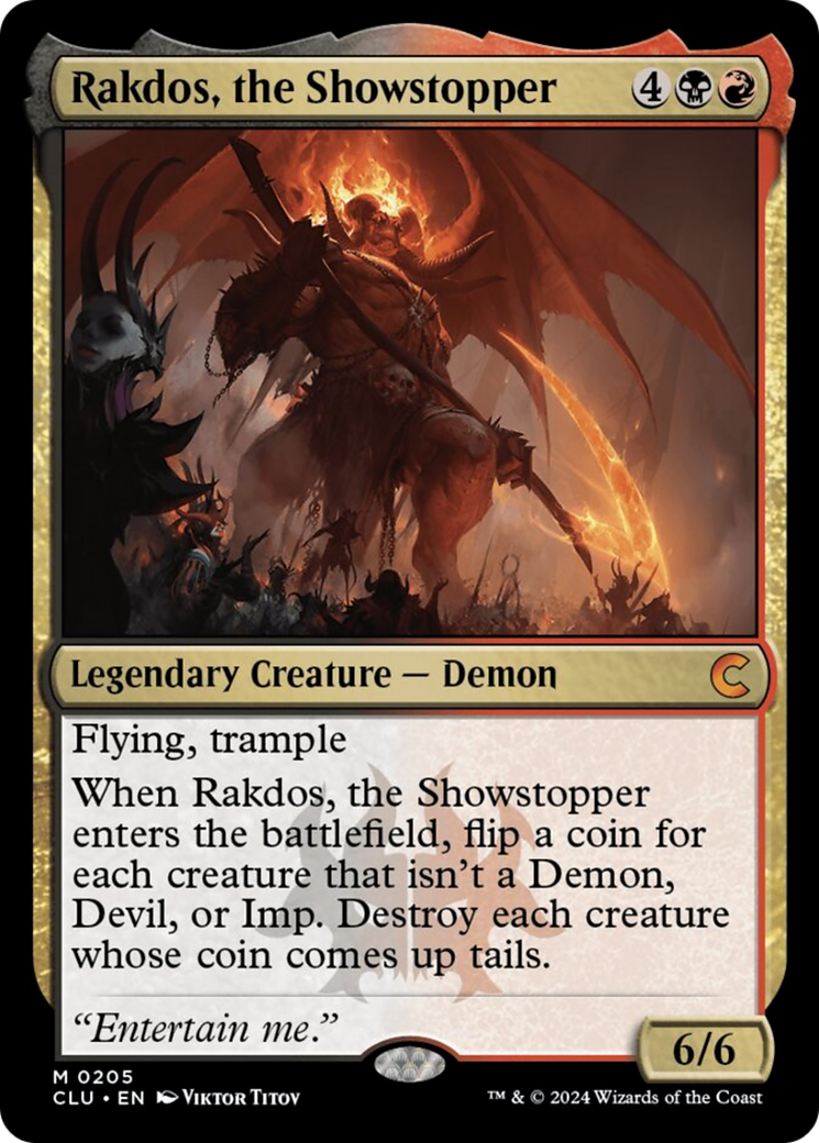 Rakdos, the Showstopper [Ravnica: Clue Edition] | Cracking-Singles