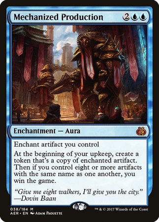 Mechanized Production [Aether Revolt] | Cracking-Singles