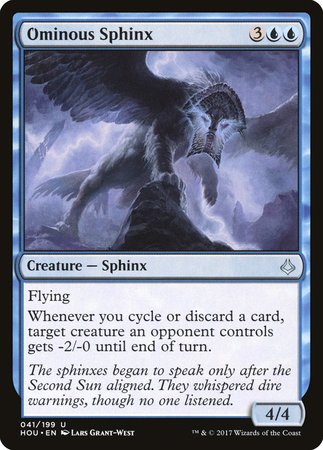 Ominous Sphinx [Hour of Devastation] | Cracking-Singles