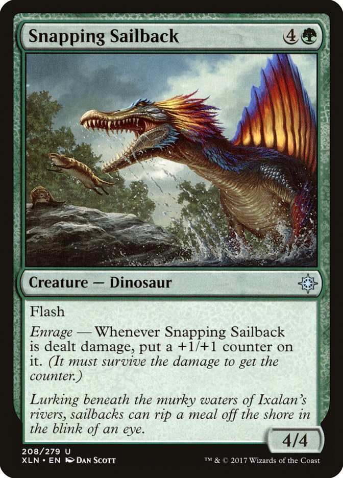 Snapping Sailback [Ixalan] | Cracking-Singles