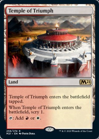 Temple of Triumph [Core Set 2021] | Cracking-Singles