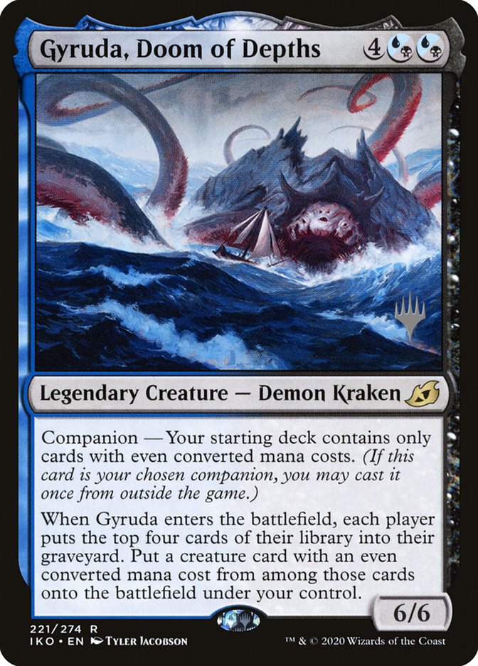 Gyruda, Doom of Depths (Promo Pack) [Ikoria: Lair of Behemoths Promos] | Cracking-Singles