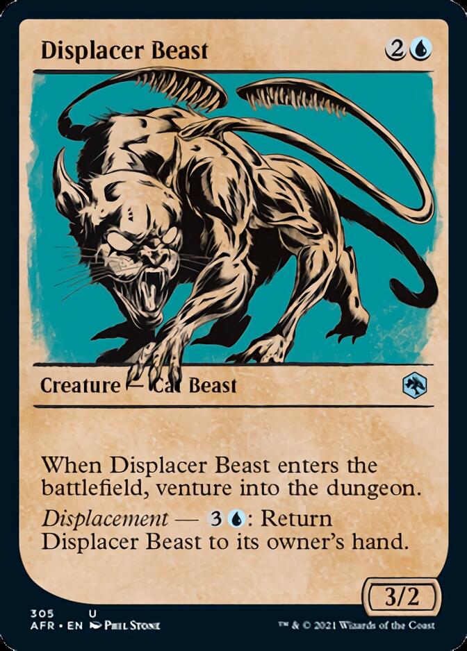 Displacer Beast (Showcase) [Dungeons & Dragons: Adventures in the Forgotten Realms] | Cracking-Singles