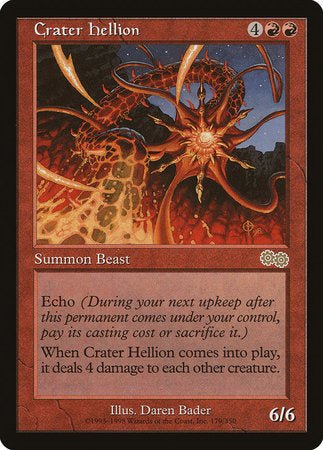 Crater Hellion [Urza's Saga] | Cracking-Singles