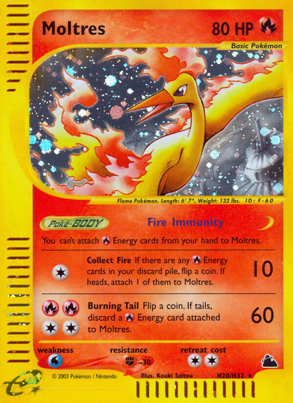 Moltres (H20/H32) [Skyridge] | Cracking-Singles