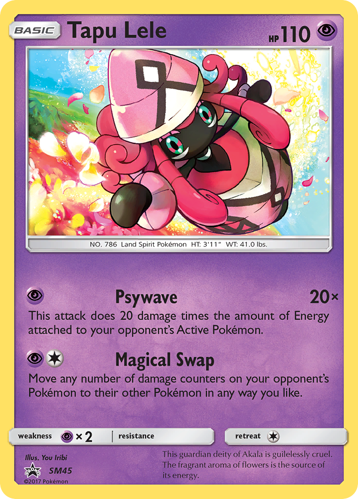 Tapu Lele (SM45) [Sun & Moon: Black Star Promos] | Cracking-Singles