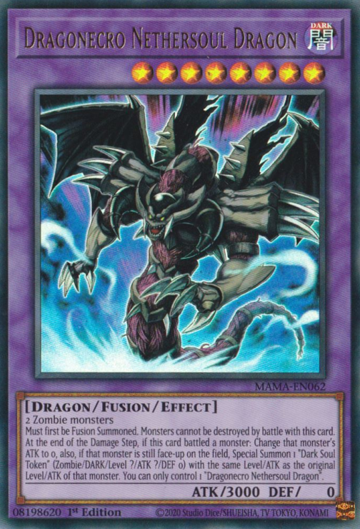 Dragonecro Nethersoul Dragon [MAMA-EN062] Ultra Rare | Cracking-Singles