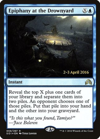 Epiphany at the Drownyard [Shadows over Innistrad Promos] | Cracking-Singles