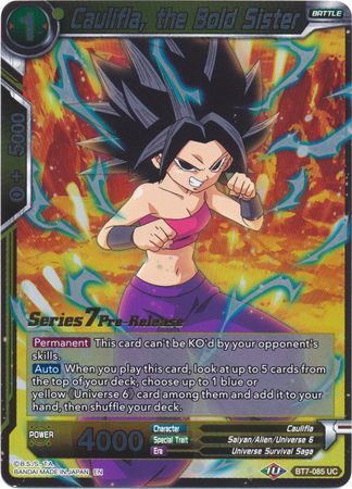 Caulifla, the Bold Sister [BT7-085_PR] | Cracking-Singles