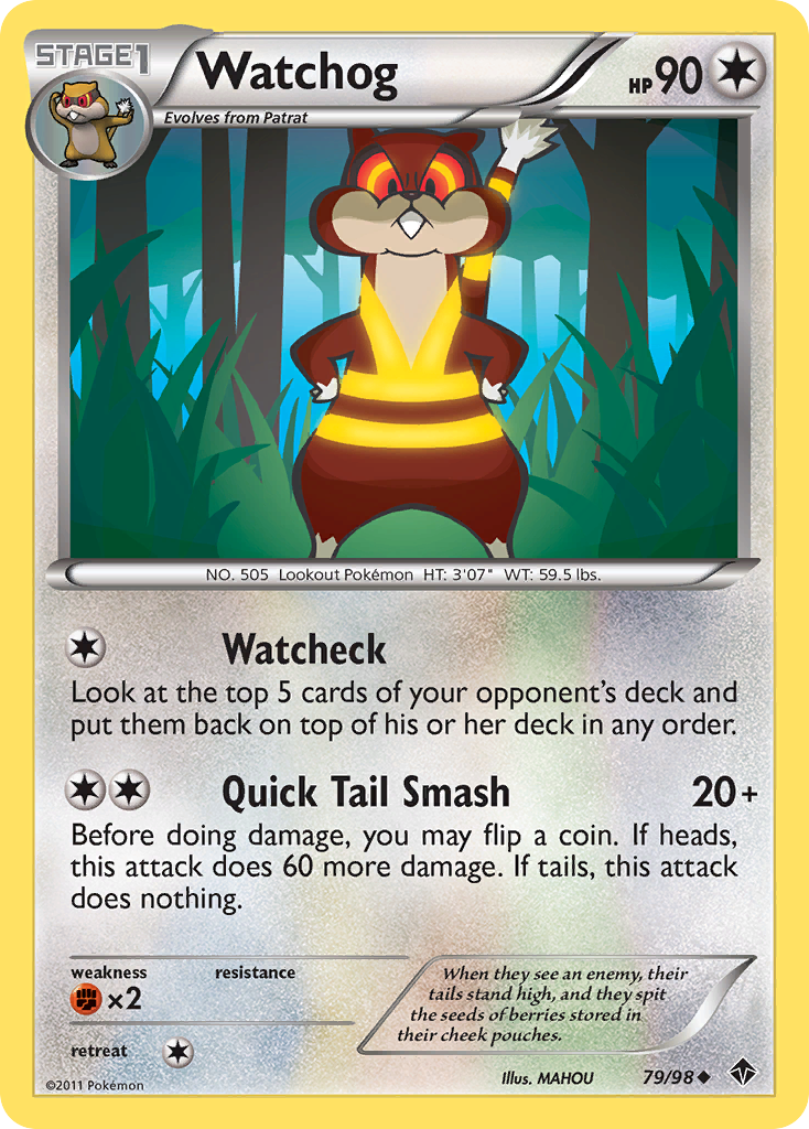 Watchog (79/98) [Black & White: Emerging Powers] | Cracking-Singles