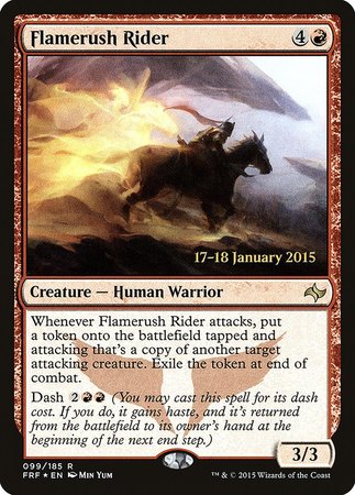 Flamerush Rider [Fate Reforged Promos] | Cracking-Singles