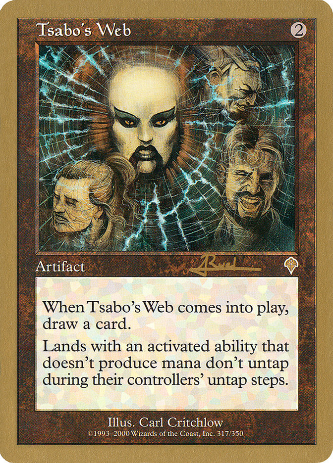 Tsabo's Web (Antoine Ruel) [World Championship Decks 2001] | Cracking-Singles