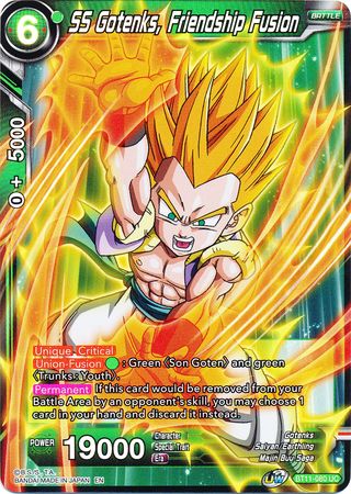 SS Gotenks, Friendship Fusion [BT11-080] | Cracking-Singles